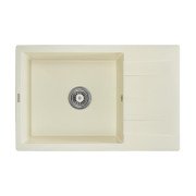 Мийка для кухні Granado Navia 77,5х49,5 см нанограніт ivory gr3804