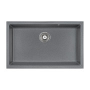 Мойка для кухни Granado Under top XL под столешницу 75,2х46 см наногранит графит gr3709