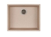 Мийка для кухні Granado Under top Max під стільницю 53,6 х43, 5 см нанограніт avena  3002
