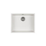Мойка для кухни Granado Under top L под столешницу 60,6х45,6 см наногранит white gr3505