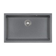 Мойка для кухни Granado Under top XL под столешницу 75,2х46 см наногранит графит gr3709