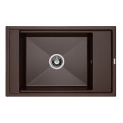 Мийка для кухні Granado Estella 78х50 см нано граніт marron 3306