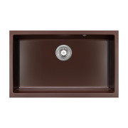 Мойка для кухни Granado Under top XL под столешницу 75,2х46 см наногранит marron gr3706