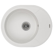 Мойка для кухни Granado Marbella 60,6х49,5 см наногранит white 2905