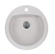 Мийка для кухні Granado Ronda 47х49 см нанограніт white 2205