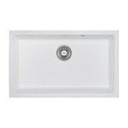 Мийка для кухні Granado Under top XL під стільницю 75,2х46 см нанограніт white gr3705