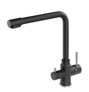 Змішувач для кухні Granado Badalona Lux під фільтр black shine gz0401L