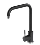 Змішувач для кухні Granado Oviedo Lux одноважільний black shine gz0201L