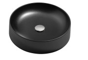 Раковина для ванной Granado Cati ⌀43,6 см кварцит black gbs0101