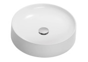 Раковина для ванної Granado Cati ⌀43,6 см мармурова крихта Gelcoat ISO white gbs0105g