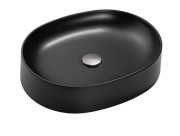 Раковина для ванної Granado Morella 55х42 см кварцит black gbs0201