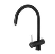 Змішувач для кухні Granado Caspe одноважільний black shine gz0801