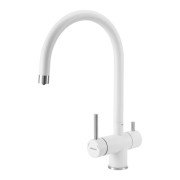 Смеситель для кухни Granado Caspe под фильтр однорычажный white gz0805