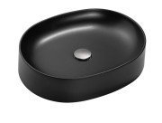 Раковина для ванної Granado Morella 55х42 см кварцит black gbs0201