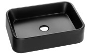 Раковина для ванной Granado Fabero 56х38 см кварцит black gbs1501
