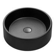 Раковина для ванной Granado Toro ⌀44 см кварцит black gbs0401