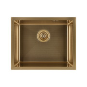 Мийка для кухні Granado Under top Max під стільницю 53х43 см нержавіюча сталь S201 gold honeycomb GS07201GoldH