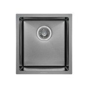 Мийка для кухні Granado Under top Mini під стільницю 40х43 см нержавіюча сталь black GS10201B