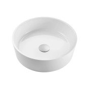 Раковина для ванной Granado Grado ⌀40 см мраморная крошка Gelcoat ISO white gbs0605g