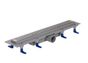 Жолоб водостічний Styron з решіткою Harmony 600 мм нержавіюча сталь STY-Ha-6