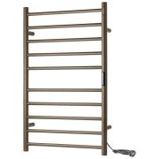 Електрична сушка для рушників Kroner KRP Hitze-Stets GRP8753-10T 53х86,5 см нержавіюча сталь хакі CV035349