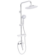 Душевая стойка Kroner KRP Armada-C064K со смесителем и душевым гарнитуром хром CV024319
