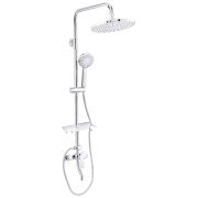 Душевая стойка Kroner KRP Armada-C064K со смесителем и душевым гарнитуром хром CV024319