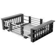 Корзина для кухонной мойки Kroner KRP Trocken-024 черный/хром CV026278