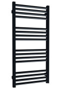 Полотенцесушитель водяной Terma Fiona 90х53 см SX Ral 9005 mat черный матовый WGFIN090053K9M5SX