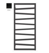 Электрический полотенцесушитель Terma ZigZag 107x50 см правое подключение E8 Split 400 W Heban черный WLZIG107050KIHEE8TS1D