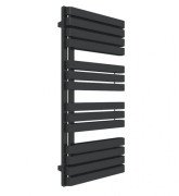 Полотенцесушитель водяной Terma Warp S 111х50 см GD Ral 9005 mat черный матовый WGWAS111050K9M5GD