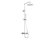 Душевая стойка Ravak Spring SG 098 со смесителем и душевым набором глянцевый хром X070540