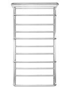 Водянай сушка для рушників Mario Inox Люксор 1170х630/600 з полицею нержавіюча сталь хром 4820258987122