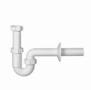 Сифон для раковини Styron пластик білий STY-638-32-2