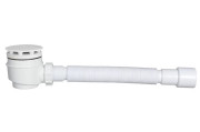 Сифон для душового піддону Styron поліпропілен білий STY-402-FJ