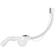 Злив з переливом для ванни Styron з ланцюжком хром STY-536