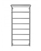 Водяна сушка для рушників Mario Inox Hotel 1170х530/500 з полицею нержавіюча сталь хром 4820258986828