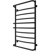 Водяной полотенцесушитель Mario Inox Люкс 970х530/500 нержавеющая сталь черный мат 4820258988945