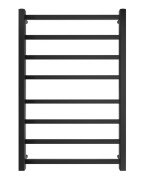 Водяной полотенцесушитель Mario Inox Токио 770x530/500 нержавеющая сталь черный мат 4820258989041
