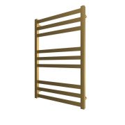 Водяной полотенцесушитель Mario Inox Чикаго 770х530/500 нержавеющая сталь золото сатин 4820258989164