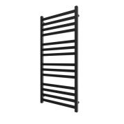 Водяной полотенцесушитель Mario Inox Чикаго 1170х530/500 нержавеющая сталь черный мат 4820258989225