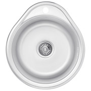 Мийка для кухні Kroner KRP Satin-484308180 43х48 см нержавіюча сталь CV022757