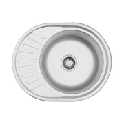 Мийка для кухні Kroner KRP Dekor-574508180 57х45 см нержавіюча сталь CV022774