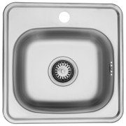 Мийка для кухні Kroner KRP Satin-383806160 38х38 см нержавіюча сталь CV022756