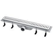 Жолоб водостічний Kroner KRP Harz S60Sektion з решіткою 600 мм нержавіюча сталь CV029579