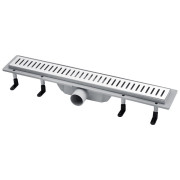 Жолоб водостічний Kroner KRP Harz S70Sektion з решіткою 700 мм нержавіюча сталь CV029580
