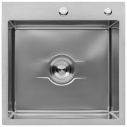 Мойка для кухни Kroner KRP Derby KDBrush5050HM 50х50 см нержавеющая сталь CV027234
