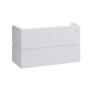 Тумба под раковину подвесная Sanwerk Alessa Air 97,5х45 см МДФ белый TV0000379