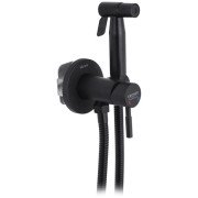 Гигиенический душ со смесителем Kroner KRP Edelstahl Klassisch-SCH053 нержавеющая сталь черный CV029967