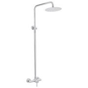 Душевая стойка Kroner KRP Edelstahl Klassisch-ESG062 со смесителем нержавеющая сталь CV029549